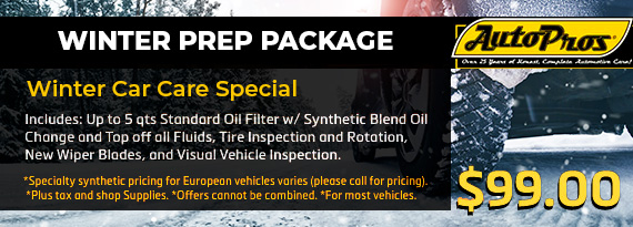 Winter Car Care Special